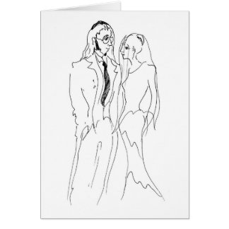 Cartão Casamento judaico reformado