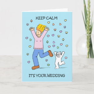 Cartão Casamento Stress Bridezilla