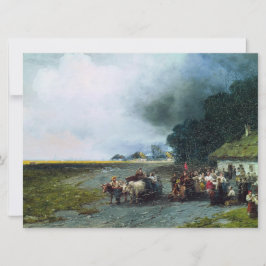 Cartão Casamento tradicional ucraniano (Ucrânia) (Casamen