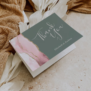 Cartão Casamento Verde Dourado De Agitação De Lâmpada Pro