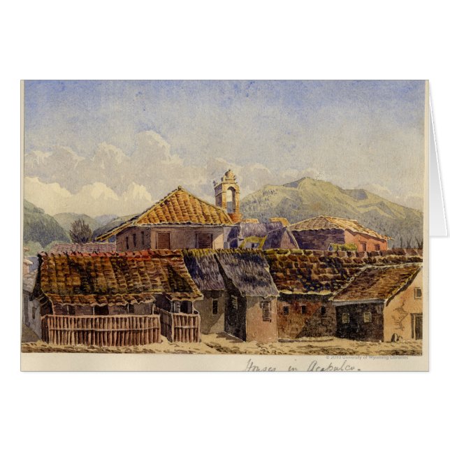 Cartão Casas em Acapulco (Frente Horizontal)