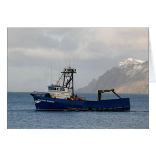 Cartão Cascade Mariner, Caranguejo Barco no Porto Holandê