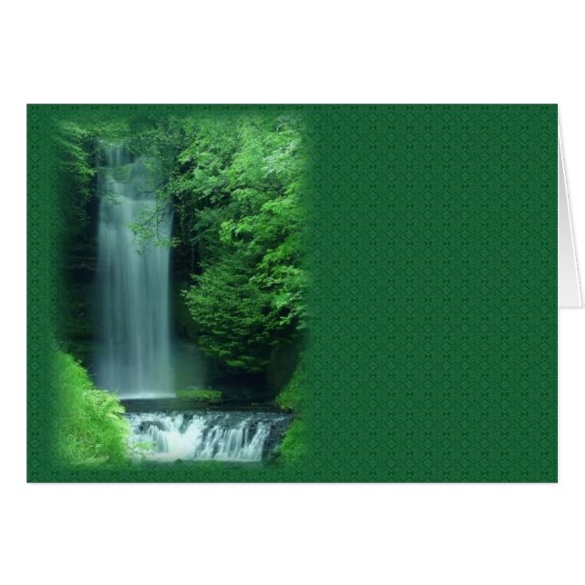 Cartão Cascata (Frente Horizontal)