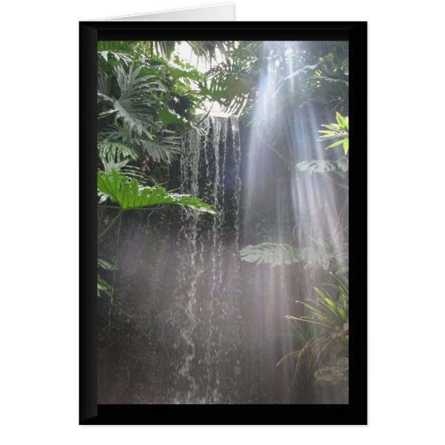 Cartão Cascata (Frente)