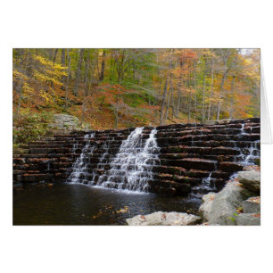 Cartão Cascata em Laurel Hill State Park I