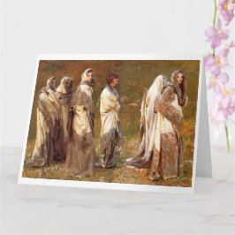Cartão Cashmere,John Sargent 1908