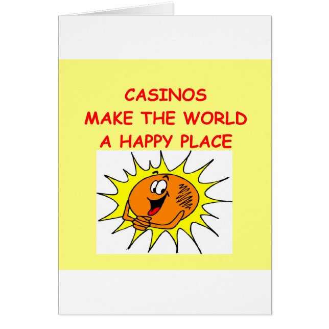 Cartão casinos (Frente)