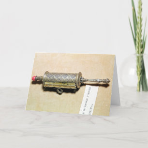 Cartão Caso de Megillah, de Alsácia