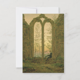Cartão Caspar David Friedrich - O Sonhador