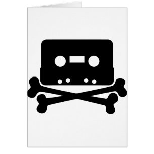 Cartão Cassette Jolly Roger