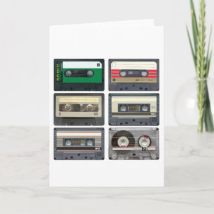 Cartão Cassette Tapes
