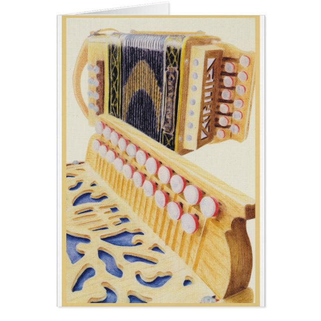 Cartão Castagnari Melodeons (Frente)