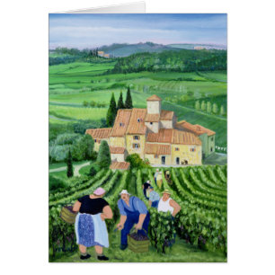 Cartão Castellina-em-Chianti