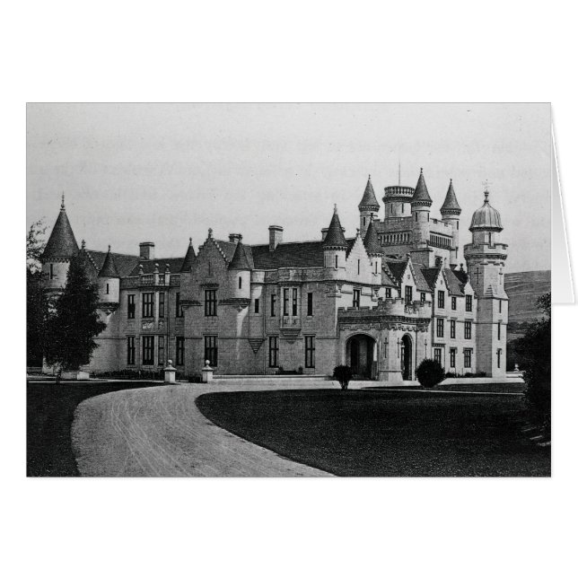 Cartão Castelo Balmoral (Frente Horizontal)