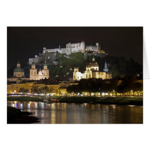 Cartão Castelo de Hohensalzburg, Salzburg