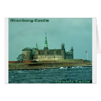 Cartão Castelo De Kronborgs Hamlets, Na Dinamarca