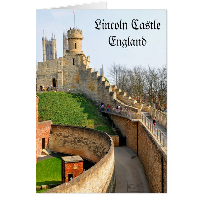 Cartão Castelo de Lincon (Frente)