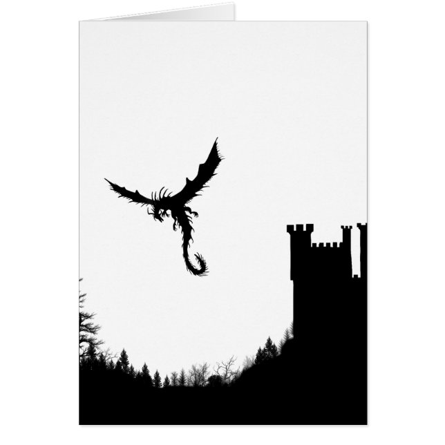 Cartão Castelo do dragão (Frente)
