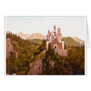 Cartão Castelo II de Neuschwanstein