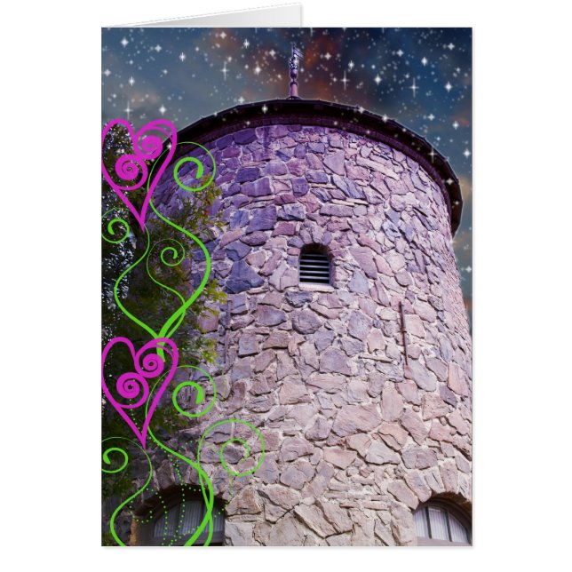 Cartão Castelo mágico (Frente)