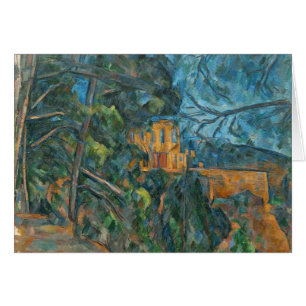 Cartão Castelo Noir, 1900-04 de Paul Cezanne (óleo no