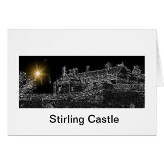 Cartão Castelo Stirling