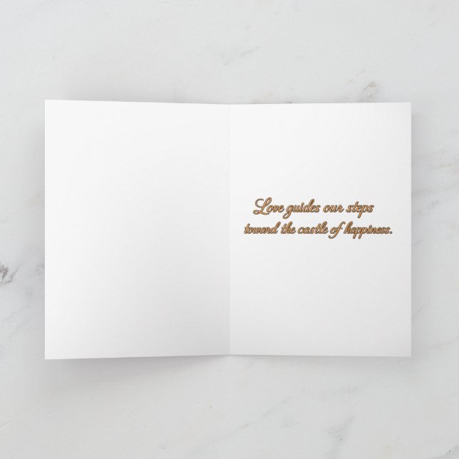 Cartão Castle of Happiness (Interior)