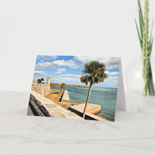 Cartão Castle of San Marcos, St. Augustine, FL 