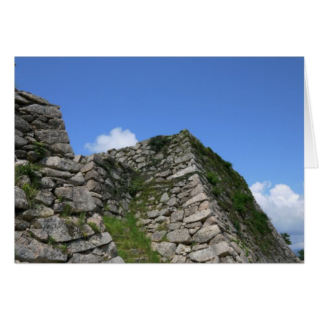 Cartão Castle Ruins (Frente Horizontal)