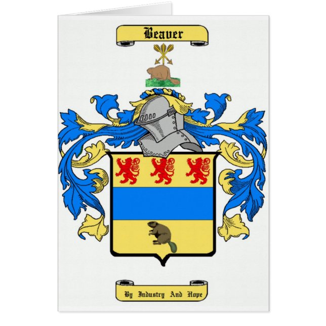 Cartão castor (Frente)