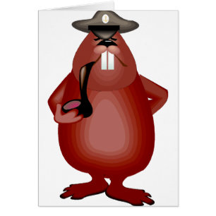 Cartão Castor de fumo