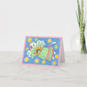 Cartão CAT ANGEL & FAVORITE THINGS NOTE CARD Blank