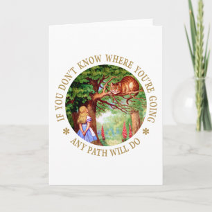 CARTÃO CAT DE CHESHIRE - TODO O TRAJETO FARÁ