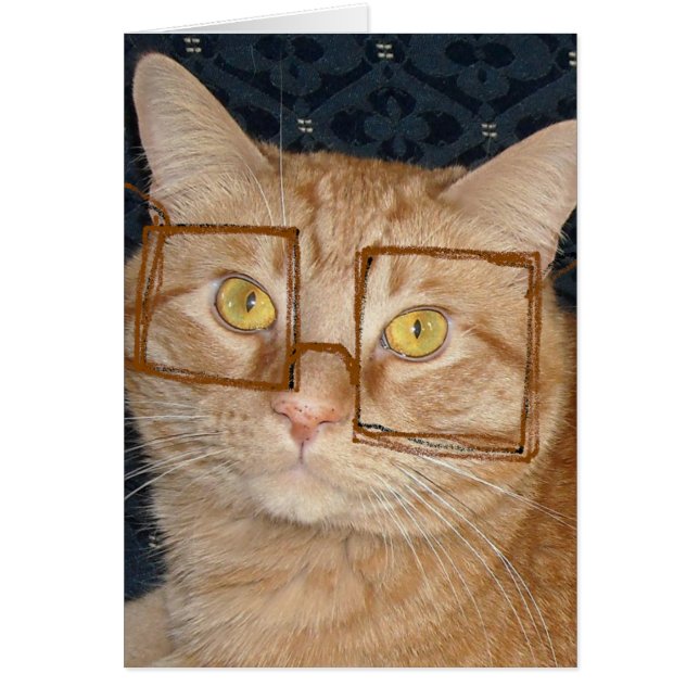 Cartão Cat Humor (Frente)