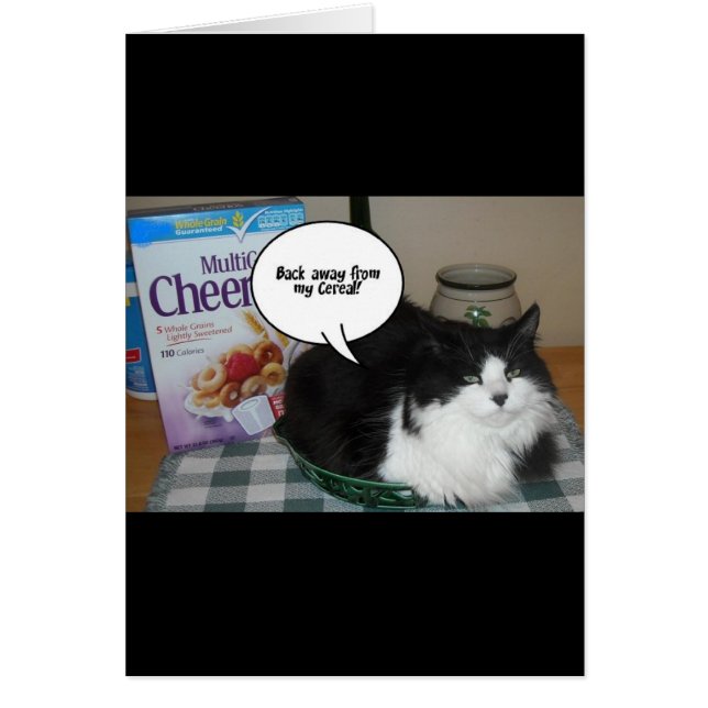 Cartão Cat Humor (Frente)