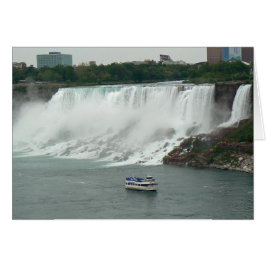 Cartão Cataratas do Niágara do lado canadense