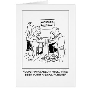 Cartão Catástrofe em Antiques