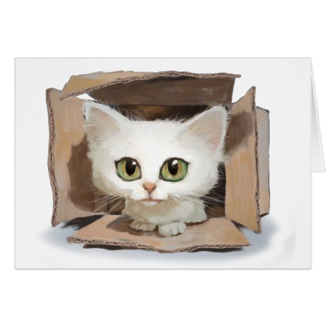 Cartão Catbox (Frente Horizontal)