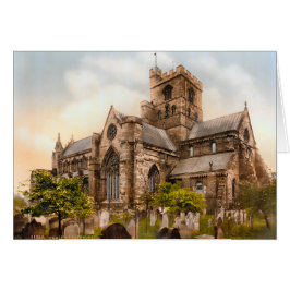 Cartão Catedral de Carlisle Cumbria Inglaterra