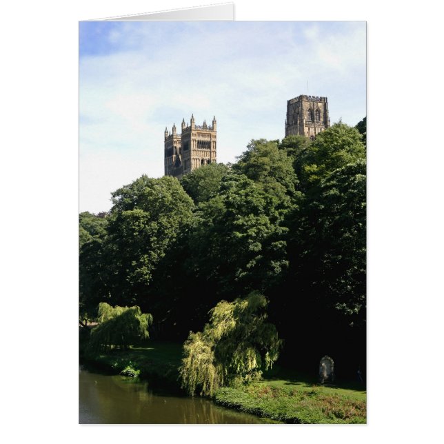 Cartão Catedral de Durham (Frente)