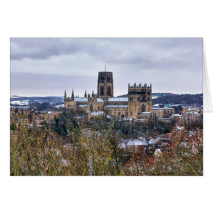 Cartão Catedral de Durham e castelo