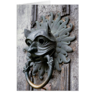Cartão Catedral de Durham - Santuário Knocker
