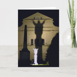 Cartão Catedral de santo Louis, Nova Orleans, LA -