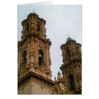 Cartão Catedral de Taxco Torres Bell