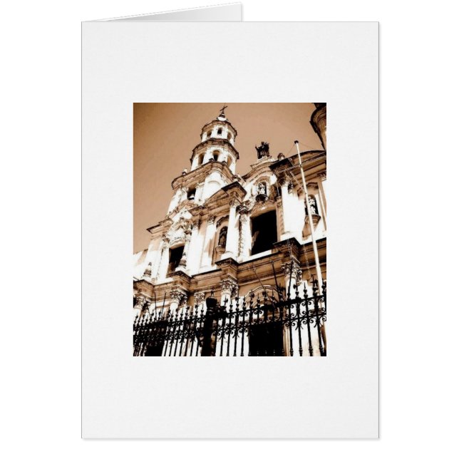 Cartão Catedral, San Telmo (Frente)