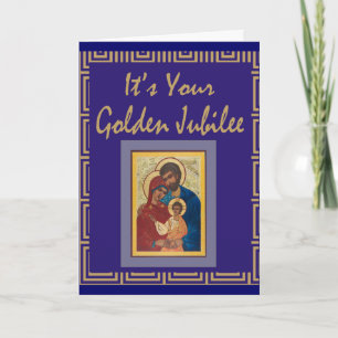 Cartão Catholic Nun Golden Jubilee Cards