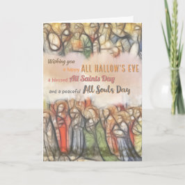 Cartão Católico de Halloween