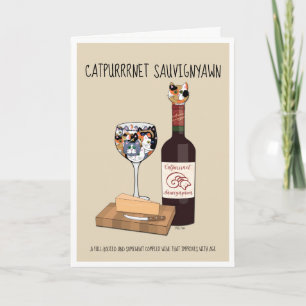 Cartão Catpurrnet Sauvigyawn