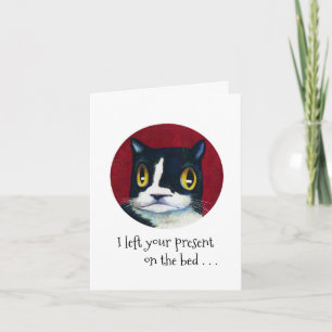 Cartão Cat's Birthday SURPRISE!