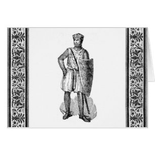 Cartão Cavaleiro Medieval